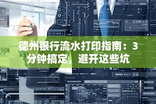 德州银行流水打印指南：3分钟搞定，避开这些坑