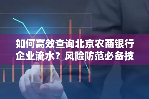 如何高效查询北京农商银行企业流水？风险防范必备技巧全解析！