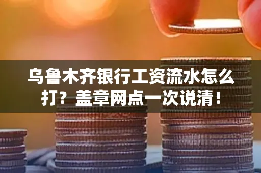 乌鲁木齐银行工资流水怎么打？盖章网点一次说清！