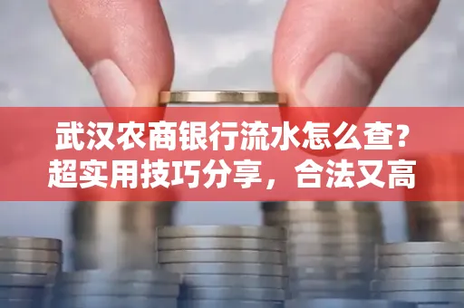 武汉农商银行流水怎么查？超实用技巧分享，合法又高效！