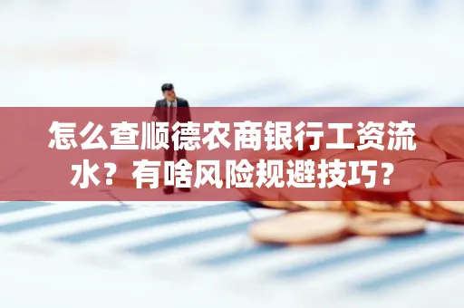 怎么查顺德农商银行工资流水?有啥风险规避技巧? 怎么查顺德农商银行工资流水?有啥风险规避技巧?